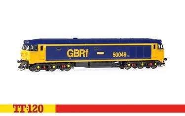 TT3015M Hornby TT Gauge (1:120 Scale) GBRf, Class 50, Co-Co, 50049 ...