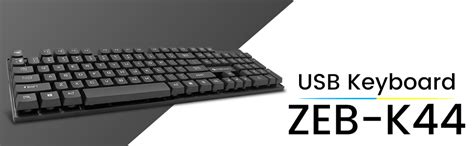 Amazon.in: Buy Zebronics USB Standard Keyboard with 104 Keys, UV Coated ...