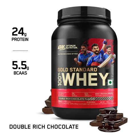 Gold Standard 100% Isolate Whey Protein - Double Rich Chocolate | 907 g ...