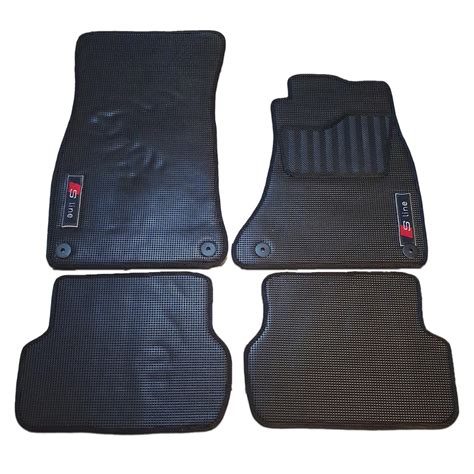 Audi A4 & A5 B8 Custom Rubber Floor Mats For Sale – Everything Automotive