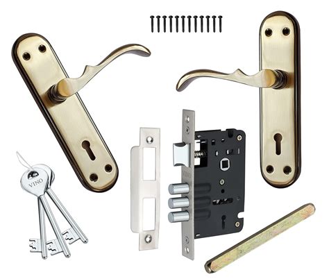 Vino Heavy Duty 7inch Mortise Handle Door Locks for main door / Bedroom ...