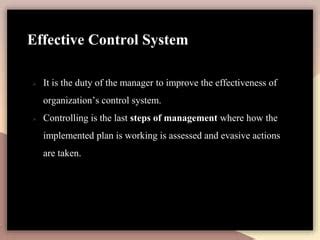 Image result for Essentials of Effective Control System