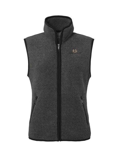 Mainstone Fleece Vest Women Grey - Chevalier