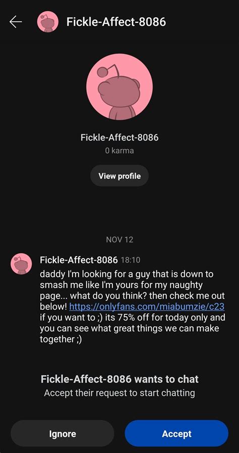 Top comment is what i send to this onlyfans bot (no rules) : r/NoRules