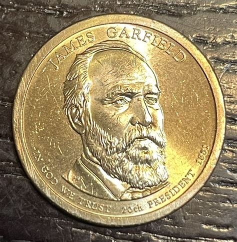 RARE Antique James Garfield $1 Dollar Gold Coin 1881 - 2011 P - 20th ...