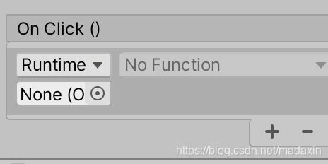 Unity Click Button 的图像结果