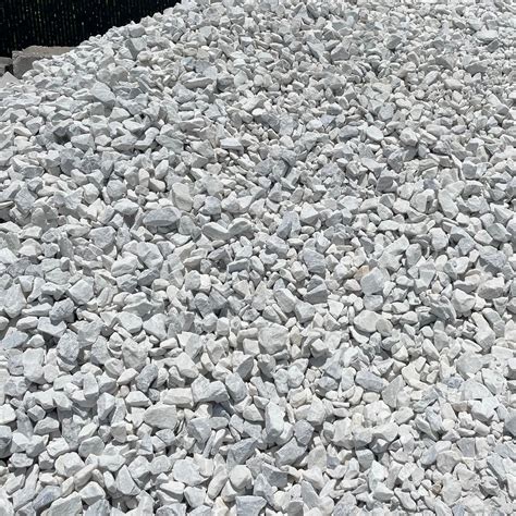 White Marble Chips By The Cubic Yard | Landscaping Rocks – Tierra Supply Co