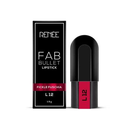Renee Fab Bullet Lipstick - L 12 Fickle Fuschia (1.5g) – TryMeFirst