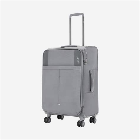 Buy Safari Airpro 55/67/78 cm Grey Lightweight Trolley Bag Online