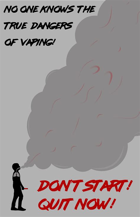 Anti-Vaping Poster on Behance