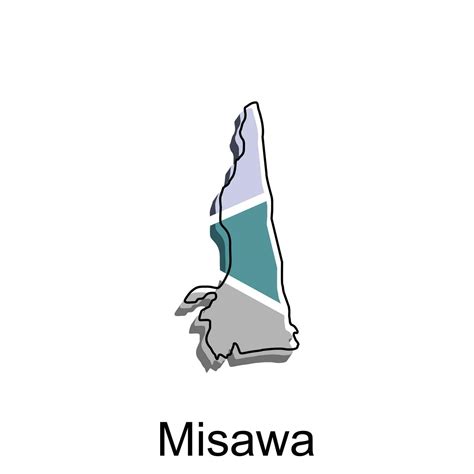 Map City of Misawa design, High detailed vector map - Japan Vector Design Template 33953869 ...