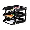 YAPISHI Leather File Trays for Desk Stackable,3-Tier India | Ubuy