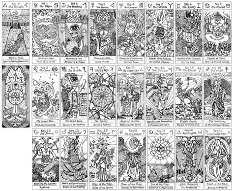 Printable Major Arcana Tarot Cards at Michelle Owen blog