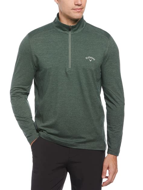 Mens Lightweight Quarter Zip Golf Pullover | Callaway Apparel