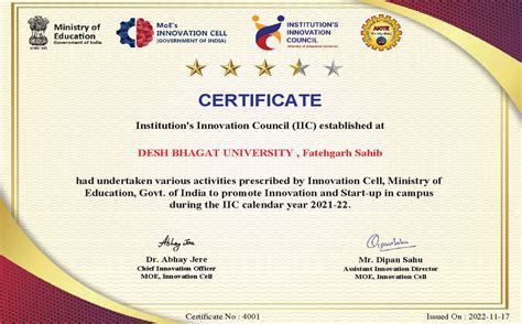 University Achievements at Desh Bhagat University