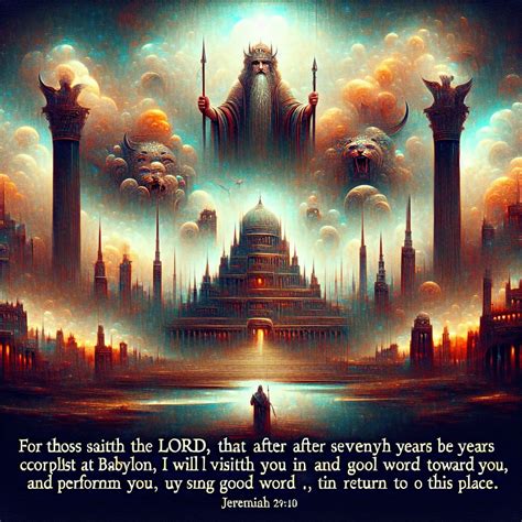 What does Jeremiah 29:10 mean? | Bible Art