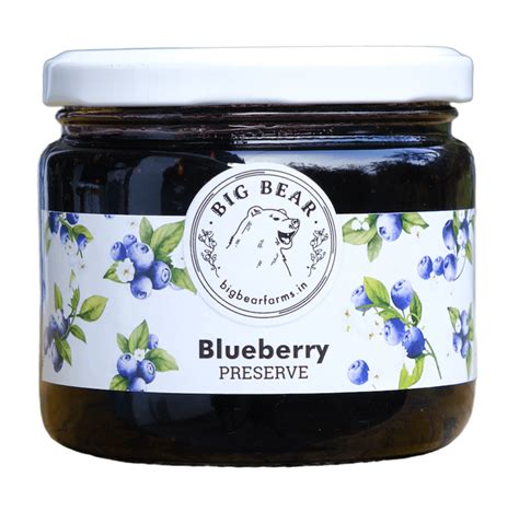 Blueberry Preserve 400g – Big Bear Farms