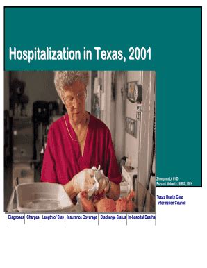 Fillable Online Hospital Discharge Data Use Agreement - Texas ...