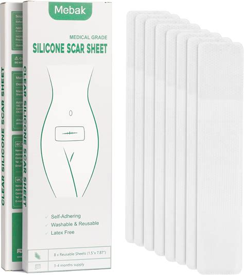Mebak C-Section Silicone Scar Sheets, Reusable India | Ubuy