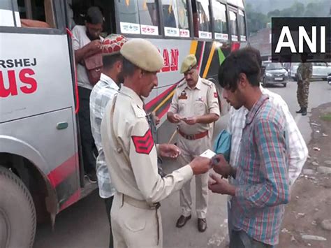 J-K: Security heightened, vehicles checked in Poonch, Rajouri amid ...