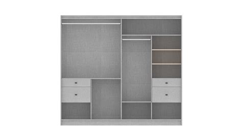 2 Door Sliding Wardrobe- Premium Style Success – Dekorup