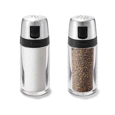Buy OXO Good Grips Salt and Pepper Shaker Set with Pour Spouts Online ...