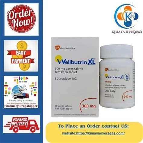 Wellbutrin Xl 300mg Tablets at ₹ 2000/box | Wellbutrin XL Tablets in ...