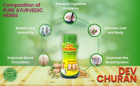 Buy Dev Churan Ayurvedic Digestion, Constipation & Acidity Relief I 100 ...