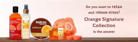 BodyHerbals Orange Signature Skin Care Gift Set for Women and Men ...