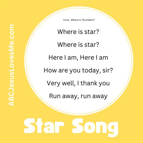 Ideas to Teach the Star | ABCJesusLovesMe