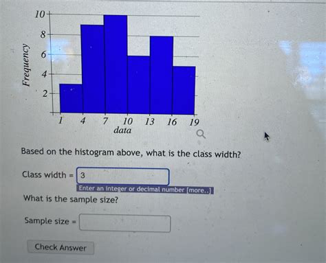 Class Width Histogram 的图像结果