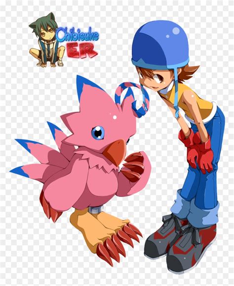 Render Sora Y Biyomon By Chibisukeer - Render Sora E Piyomon - Free ...