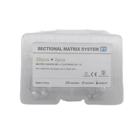 Dental 32pcs SECTIONAL MATRIX KIT F1/sectional matrix band system