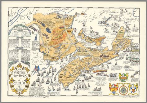 The Maritime Provinces of Canada - David Rumsey Historical Map Collection