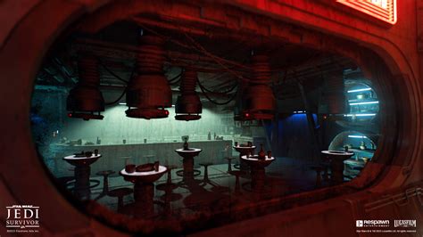 Scott Russell - Coruscant Noodle Bar - Star Wars Jedi: Survivor