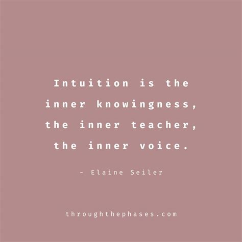 70 Inspirational Intuition Quotes to Help You Trust Your Gut - Through ...