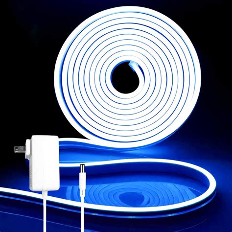 Amazon.com: iNextStation Blue Led Strip Lights, 16.4Ft/5m Neon Led ...