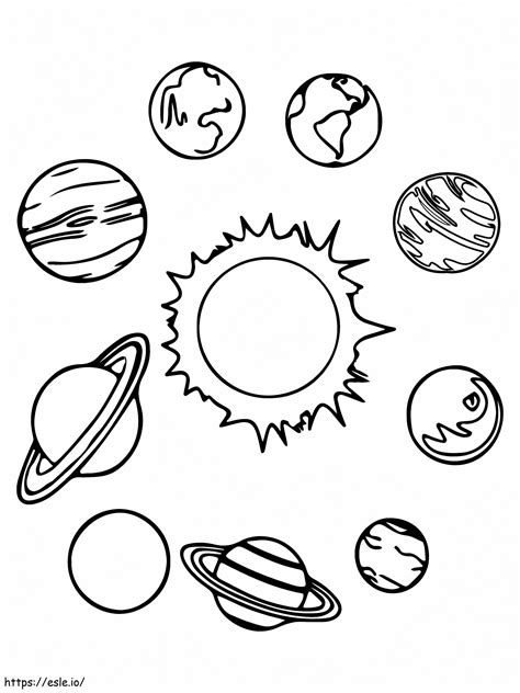 Planets Coloring Pages 的图像结果