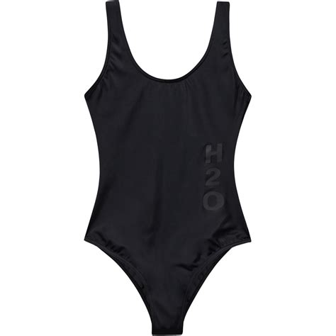 H2O - Tornø Logo Swim Suit - Swimsuit - Black