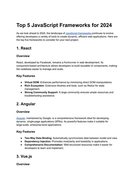 Image result for JavaScript Frameworks 2024