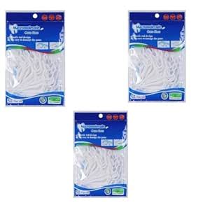 Buy OPNEZON 3 in 1 Tooth Cleaning Dental Floss Toothpicks Plastic Set ...