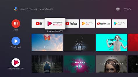 Google adds Android TV Home and Core Services to the Play Store