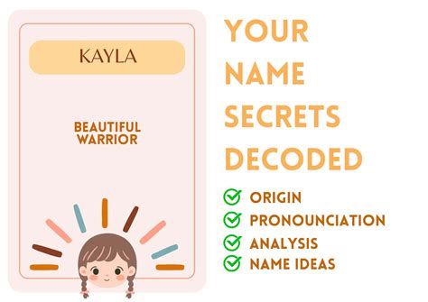 Kayla - Girl Name Meaning and Pronunciation
