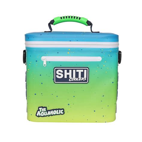 12 Can Aquaholic Soft Cooler | Insulated Design For Parties | SHITI Coolers