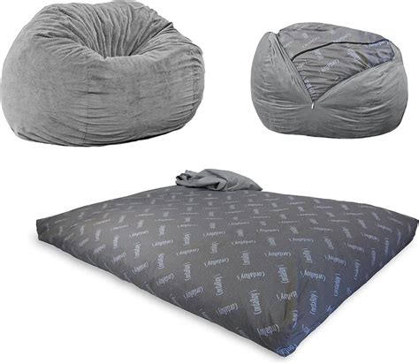 CordaRoy's Chenille Bean Bag Chair, Convertible India | Ubuy