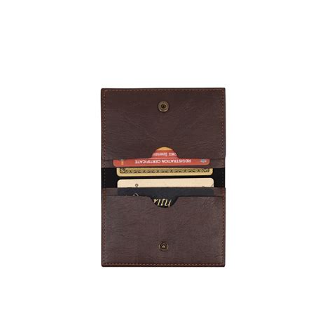 Dark Brown Bi-Fold Wallet – The Junket