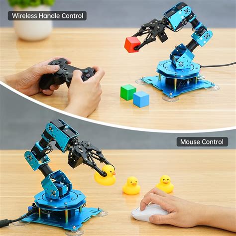 LewanSoul 6DOF xArm 1S Robotic Arm Kit with Wireless India | Ubuy
