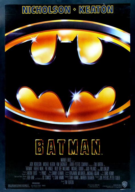 Batman 1989 Poster