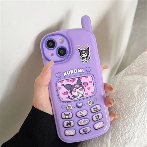 Cute Purple Kuromi Phone Case