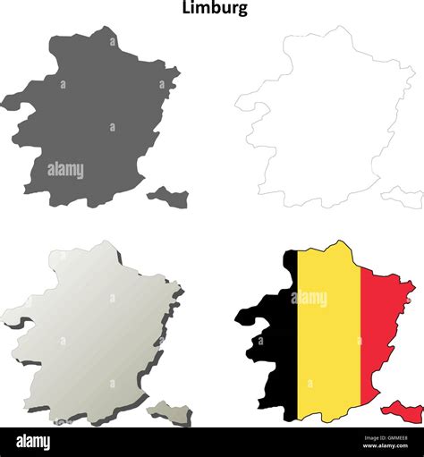 Map of limburg hi-res stock photography and images - Alamy